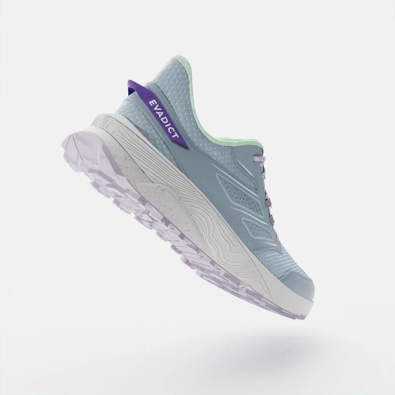 CHAUSSURES TRAIL RUNNING POUR FEMME EASYTRAIL BLEU VERT 12 CHAUSSURES TRAIL RUNNING POUR FEMME EASYTRAIL BLEU VERT – Image 10