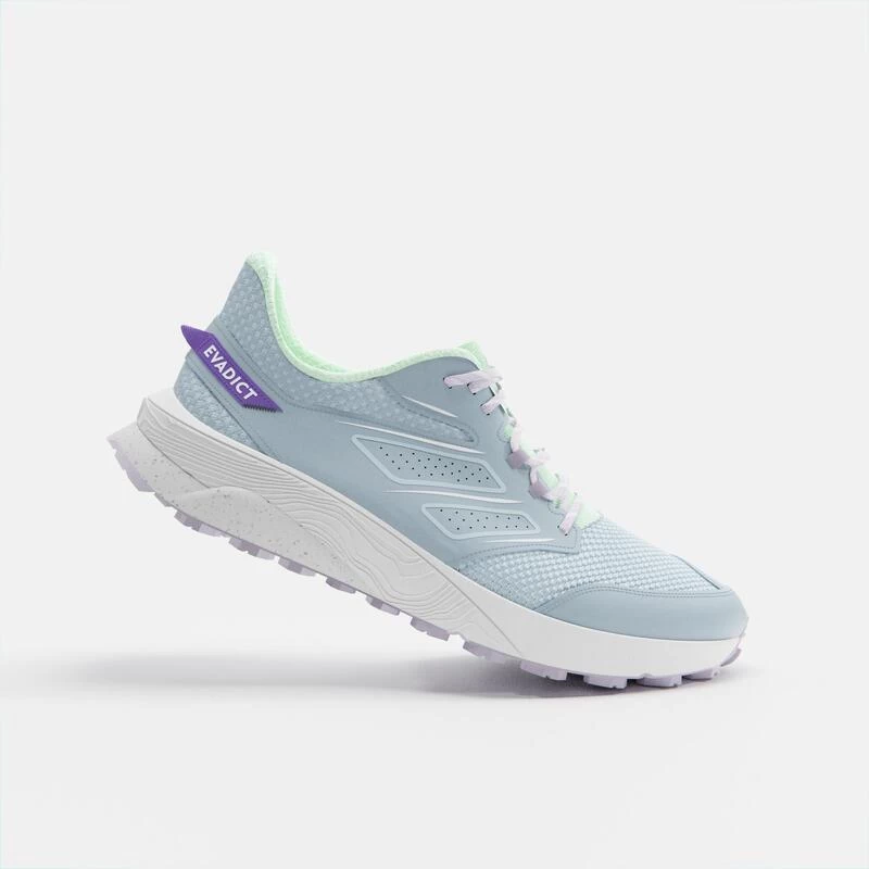 CHAUSSURES TRAIL RUNNING POUR FEMME EASYTRAIL BLEU VERT 3 CHAUSSURES TRAIL RUNNING POUR FEMME EASYTRAIL BLEU VERT