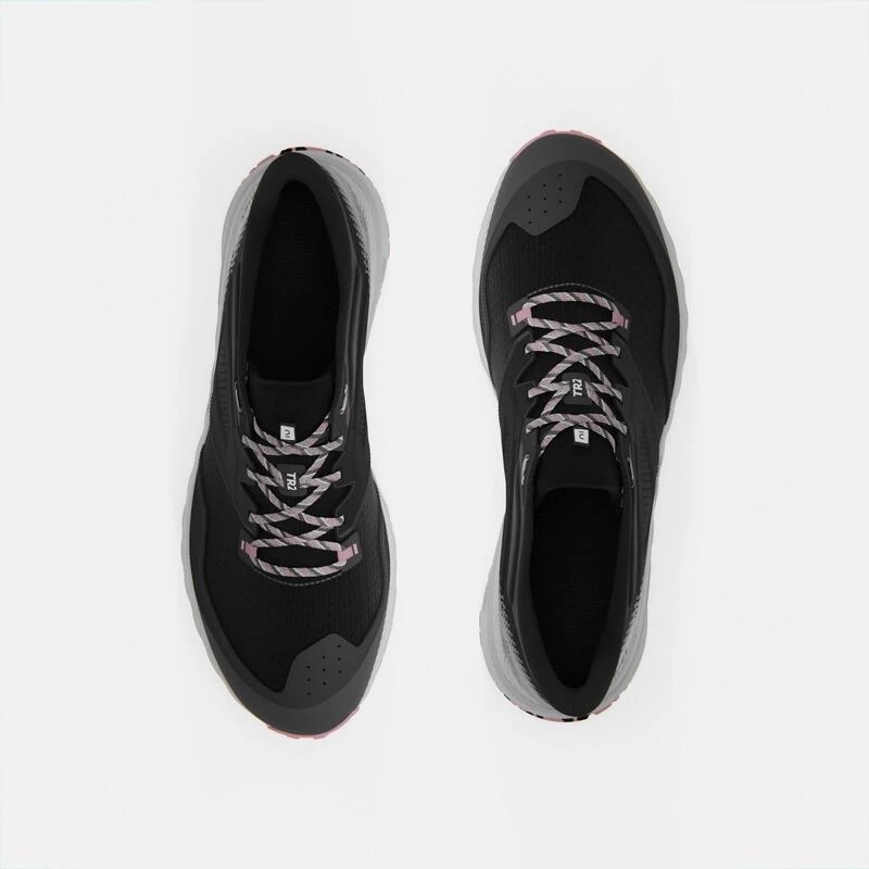 CHAUSSURES TRAIL RUNNING POUR FEMME TR2 Gris Carbone Bouton De Rose 9 CHAUSSURES TRAIL RUNNING POUR FEMME TR2 Gris Carbone Bouton De Rose – Image 7