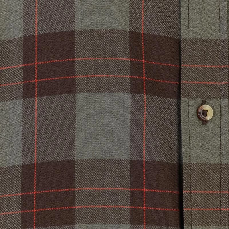Chemise Manches Longues Chasse Coton Chaude Homme - 500 Carreaux Vert 11 Chemise Manches Longues Chasse Coton Chaude Homme - 500 Carreaux Vert – Image 9