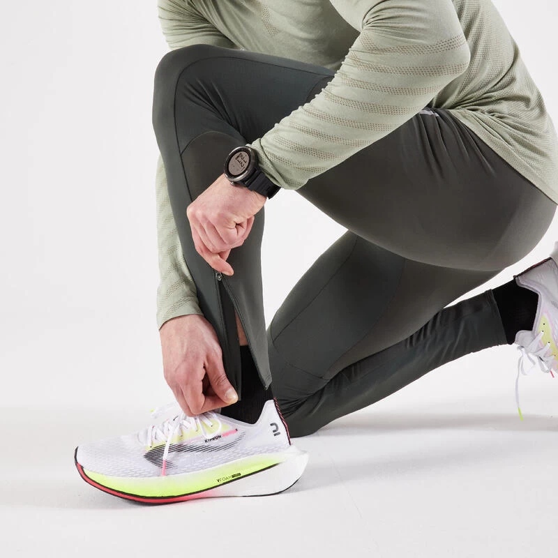 COLLANT RUNNING HOMME CHAUD - KIPRUN WARM KHAKI 8 COLLANT RUNNING HOMME CHAUD - KIPRUN WARM KHAKI – Image 6