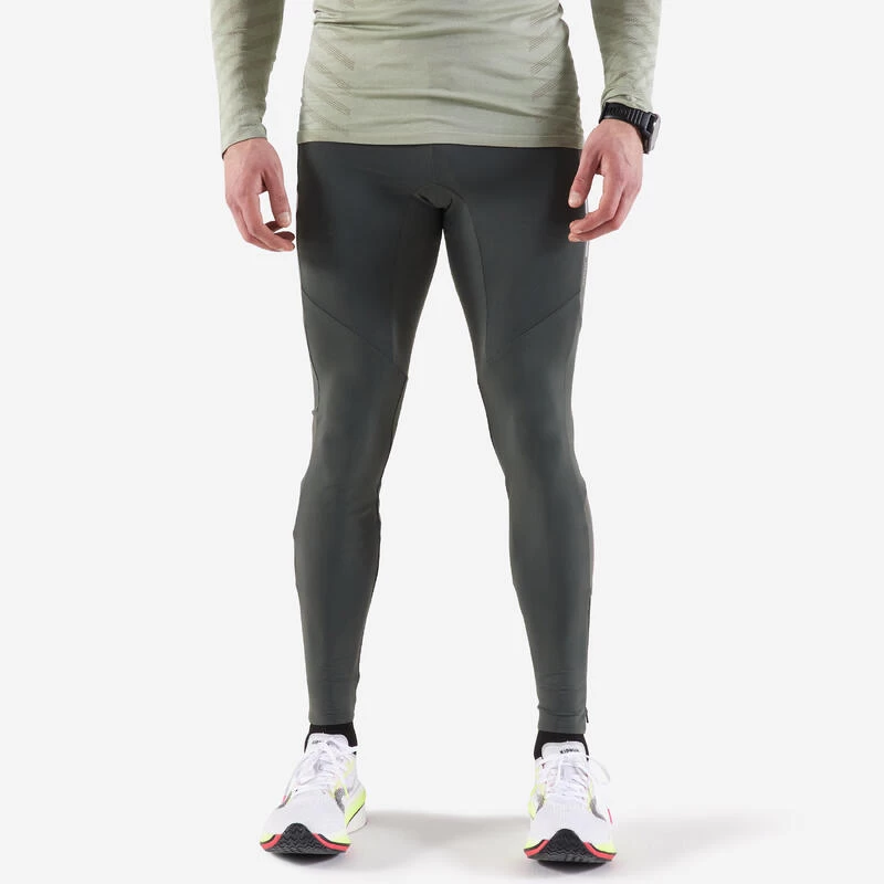 COLLANT RUNNING HOMME CHAUD - KIPRUN WARM KHAKI 3 COLLANT RUNNING HOMME CHAUD - KIPRUN WARM KHAKI