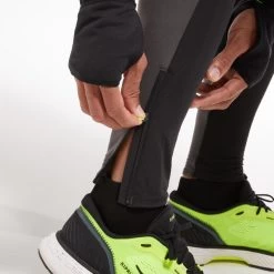 COLLANT RUNNING HOMME CHAUD KIPRUN WARM NOIR GRIS -Activités De Plein Air collant running homme chaud kiprun warm noir gris 9