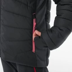 Quechua DOUDOUNE DE RANDONNÉE - HYBRIDE GRIS FONCE - ENFANT 7-15 ANS -Activités De Plein Air doudoune de randonnee hybride gris fonce enfant 7 15 ans 5