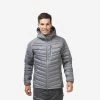 Simond Doudoune En Duvet D'alpinisme Homme - ALPINISM LIGHT Grise -Activités De Plein Air doudoune en duvet dalpinisme homme alpinism light grise