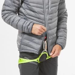 Simond Doudoune En Duvet D'alpinisme Homme - ALPINISM LIGHT Grise -Activités De Plein Air doudoune en duvet dalpinisme homme alpinism light grise 5