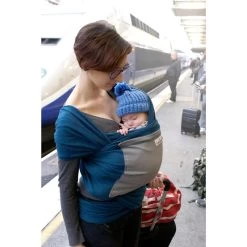 Écharpe L'Originale JPMBB - BLEU PAON, Eléphant -Activités De Plein Air echarpe loriginale jpmbb bleu paon elephant 4