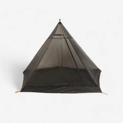 Filet Moustiquaire Tipi Bushcraft Bivouac Noir