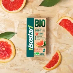Gel énergétique Bio Isostar Saveur Pamplemousse 4x 25g -Activités De Plein Air gel energetique bio isostar saveur pamplemousse 4x 25g 2