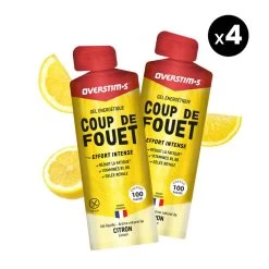 Gel énergétique Coup De Fouet Fruits Rouges - 4x34g