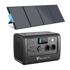 Générateur Électrique BLUETTI EB70+MP200, 1000W LiFePO4 Batterie Pour Camping -Activités De Plein Air generateur electrique bluetti eb70mp200 1000w lifepo4 batterie pour camping 3