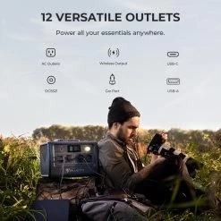 Générateur Solaire BLUETTI EB70 716Wh -Activités De Plein Air generateur solaire bluetti eb70 716wh 2