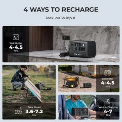 Générateur Solaire BLUETTI EB70 716Wh -Activités De Plein Air generateur solaire bluetti eb70 716wh 3