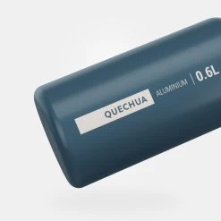 Quechua Gourde Alu 0,6L Avec Bouchon Instantané Et Pipette Pour La Randonnée -Activités De Plein Air gourde alu 06l avec bouchon instantane et pipette pour la randonnee 2