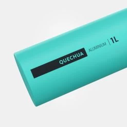 Quechua Gourde Alu 1L Avec Bouchon à Ouverture Rapide Pour La Randonnée - Vert -Activités De Plein Air gourde alu 1l avec bouchon a ouverture rapide pour la randonnee vert 2
