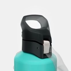 Quechua Gourde Alu 1L Avec Bouchon à Ouverture Rapide Pour La Randonnée - Vert -Activités De Plein Air gourde alu 1l avec bouchon a ouverture rapide pour la randonnee vert 4