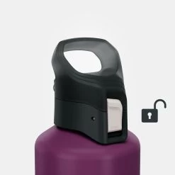 Quechua Gourde Alu 1L Avec Bouchon à Ouverture Rapide Pour La Randonnée - Violet 16 Quechua Gourde Alu 1L Avec Bouchon à Ouverture Rapide Pour La Randonnée - Violet -Activités De Plein Air gourde alu 1l avec bouchon a ouverture rapide pour la randonnee violet 4