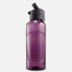 Quechua Gourde Ecozen® 0,8L Avec Bouchon Ouverture Rapide Pour La Randonnée - Violet -Activités De Plein Air gourde ecozen 08l avec bouchon ouverture rapide pour la randonnee violet 2