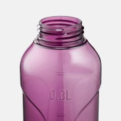 Quechua Gourde Ecozen® 0,8L Avec Bouchon Ouverture Rapide Pour La Randonnée - Violet -Activités De Plein Air gourde ecozen 08l avec bouchon ouverture rapide pour la randonnee violet 3