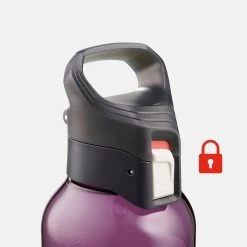 Quechua Gourde Ecozen® 0,8L Avec Bouchon Ouverture Rapide Pour La Randonnée - Violet -Activités De Plein Air gourde ecozen 08l avec bouchon ouverture rapide pour la randonnee violet 5