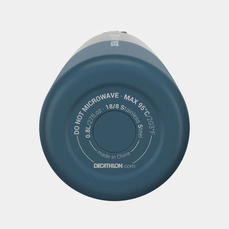 Quechua Gourde Isotherme Inox 0,8L Bouchon à Ouverture Rapide Pour La Randonnée - Bleu 12 Quechua Gourde Isotherme Inox 0,8L Bouchon à Ouverture Rapide Pour La Randonnée - Bleu – Image 10