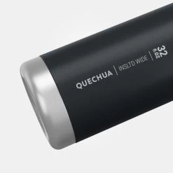 Quechua Gourde MH100 Isotherme (inox Double Paroi à Vide D'air) 0,95L Large Ouverture -Activités De Plein Air gourde mh100 isotherme inox double paroi a vide dair 095l large ouverture 2