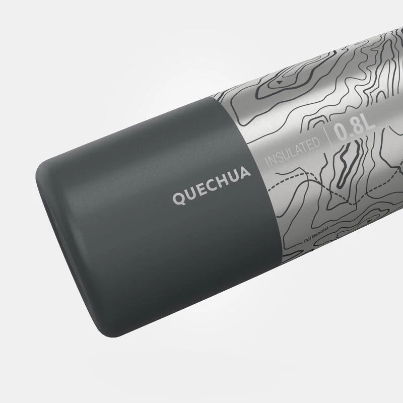 Quechua Gourde MH500 Isotherme Randonnée Inox 0,8L Edition Limitée 5 Quechua Gourde MH500 Isotherme Randonnée Inox 0,8L Edition Limitée – Image 3