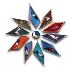 TICKET TO THE MOON Hamac Original Bleu / Turquoise 10 TICKET TO THE MOON Hamac Original Bleu / Turquoise -Activités De Plein Air hamac original bleu turquoise 3