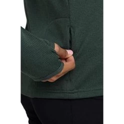 Haut Cloud Fleece Avec Fermeture 1/4 Et Poche à Fermeture Éclair Pour Femmes -Activités De Plein Air haut cloud fleece avec fermeture 14 et poche a fermeture eclair pour femmes 3