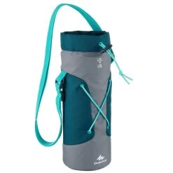 Quechua Housse Isotherme Pour Gourde Randonnée 1,2 à 1,5 Litre Gris/bleu -Activités De Plein Air housse isotherme pour gourde randonnee 12 a 15 litre grisbleu 3