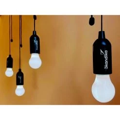 Lampe De Camping Skandika Narvik | Set De 4 Lampes LED, Pull Light, à Piles -Activités De Plein Air lampe de camping skandika narvik set de 4 lampes led pull light a piles 2