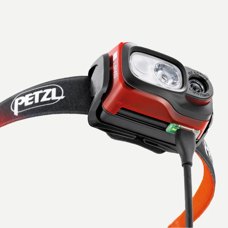 Lampe Frontale De Montagne PETZL SWIFT RL USBC1100 Lumens Rouge 6 Lampe Frontale De Montagne PETZL SWIFT RL USBC1100 Lumens Rouge – Image 4