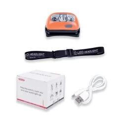 LAMPE FRONTALE RECHARGEABLE 150 LUMENS -Activités De Plein Air lampe frontale rechargeable 150 lumens 3