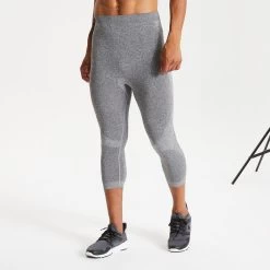 Dare 2b Legging Court IN THE ZONE Homme (Gris Foncé Chiné) -Activités De Plein Air legging court in the zone homme gris fonce chine 3