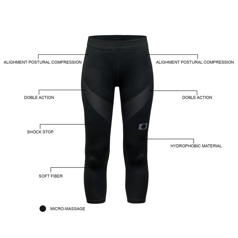 Legging De Compression Corsaire Running Et Trail Blueball 4 Legging De Compression Corsaire Running Et Trail Blueball – Image 2