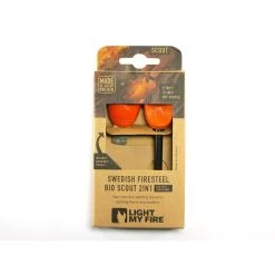 Light My Fire Firesteel Bio Scout - Orange Rouillé -Activités De Plein Air light my fire firesteel bio scout orange rouille 4