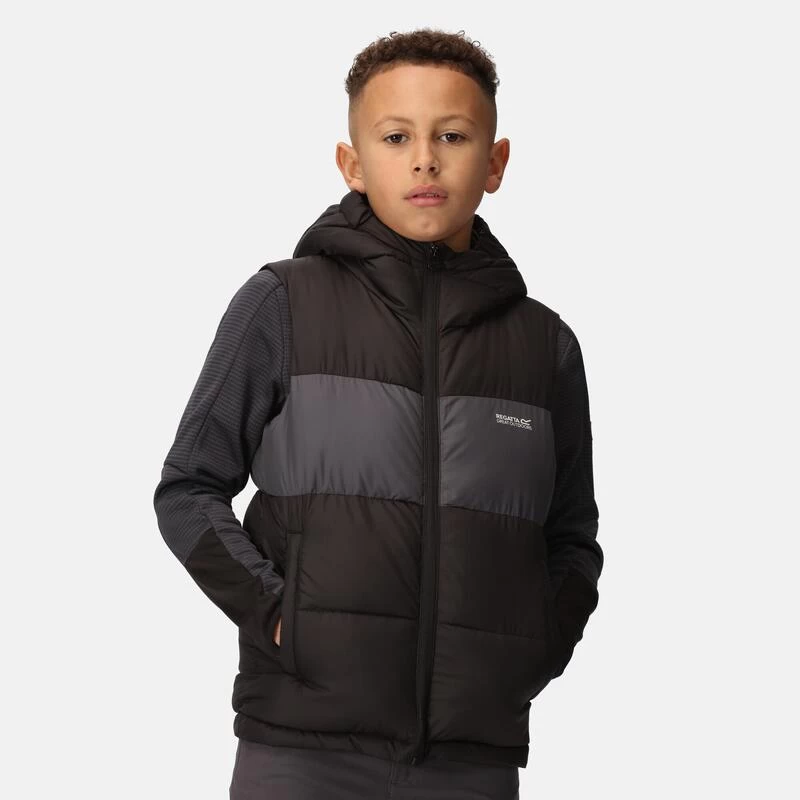 Regatta Lofthouse Enfant Marche Bodywarmer à Capuche 6 Regatta Lofthouse Enfant Marche Bodywarmer à Capuche – Image 4