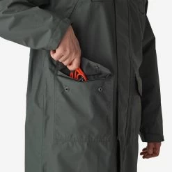 Manteau Long Chasse Imperméable 500 Vert -Activités De Plein Air manteau long chasse impermeable 500 vert 6