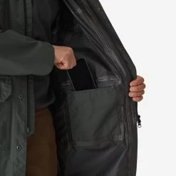 Manteau Long Chasse Imperméable 500 Vert -Activités De Plein Air manteau long chasse impermeable 500 vert 9