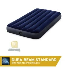 Matelas Gonflable - Intex Classic Downy -1 Personne - 99x191x25 Cm (BxLxH) 11 Matelas Gonflable - Intex Classic Downy -1 Personne - 99x191x25 Cm (BxLxH) -Activités De Plein Air matelas gonflable intex classic downy 1 personne 99x191x25 cm bxlxh 4