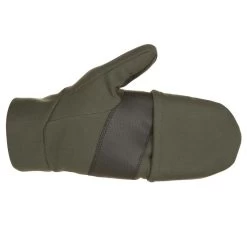 Mitaine Chasse Softshell - 500 Vert -Activités De Plein Air mitaine chasse softshell 500 vert 5