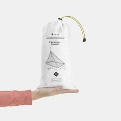 Moustiquaire De Voyage Non Imprégnée - 2 Personnes- Blanche -Activités De Plein Air moustiquaire de voyage non impregnee 2 personnes blanche 5