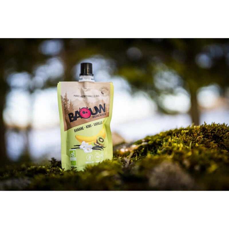 Pack X20 Purées Nutritionnelles Bio Fruitées Banane-Kiwi-Vanille 90g 4 Pack X20 Purées Nutritionnelles Bio Fruitées Banane-Kiwi-Vanille 90g – Image 2