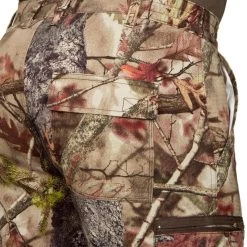 PANTALON CHASSE 100 RESPIRANT SILENCIEUX COTON CAMOUFLAGE FORET -Activités De Plein Air pantalon chasse 100 respirant silencieux coton camouflage foret 6