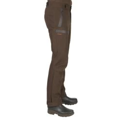 Pantalon Chasse Imperméable Renfort Marron 900 17 Pantalon Chasse Imperméable Renfort Marron 900 -Activités De Plein Air pantalon chasse impermeable renfort marron 900 5