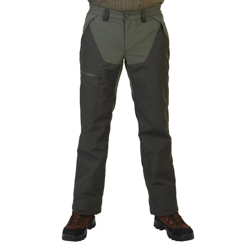 Pantalon Chasse Imperméable Renfort Vert 540 4 Pantalon Chasse Imperméable Renfort Vert 540 – Image 2