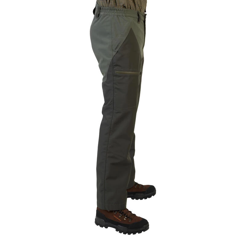 Pantalon Chasse Imperméable Renfort Vert 540 7 Pantalon Chasse Imperméable Renfort Vert 540 – Image 5