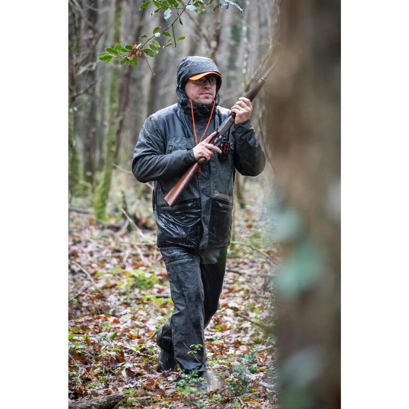 Pantalon Chasse Imperméable Renfort Vert 540 9 Pantalon Chasse Imperméable Renfort Vert 540 – Image 7