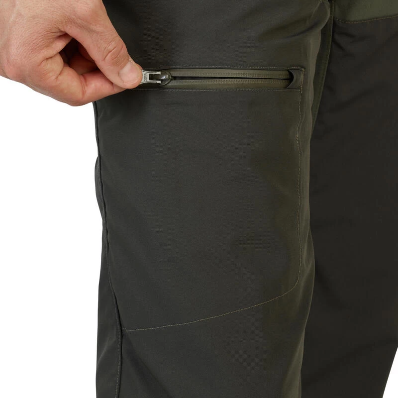 Pantalon Chasse Imperméable Renfort Vert 540 10 Pantalon Chasse Imperméable Renfort Vert 540 – Image 8