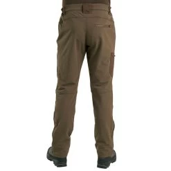 PANTALON Chasse RENFORT MARRON TEMPS SEC 500 -Activités De Plein Air pantalon chasse renfort marron temps sec 500 2